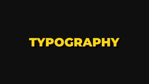 Energetic Typography for After Effects After Effects stock