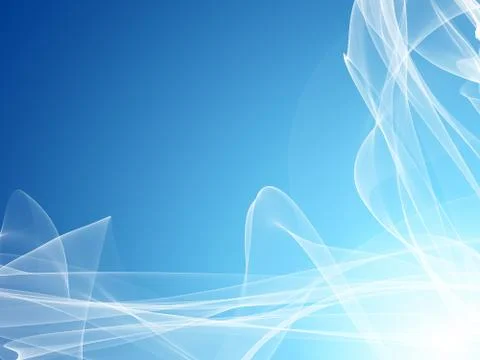 Energic abstract flame wave background with fantastic shapes Stock Illustration