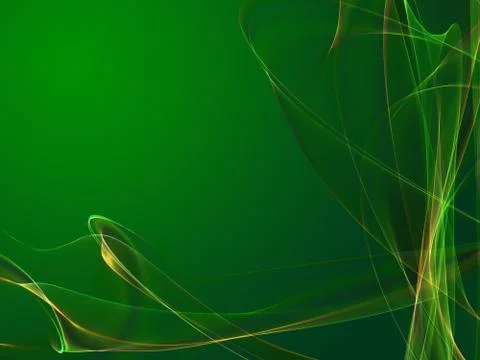 Energic abstract flame wave background with fantastic shapes Stock Illustration