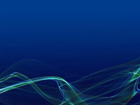 Energic abstract flame wave background with fantastic shapes Stock Illustration