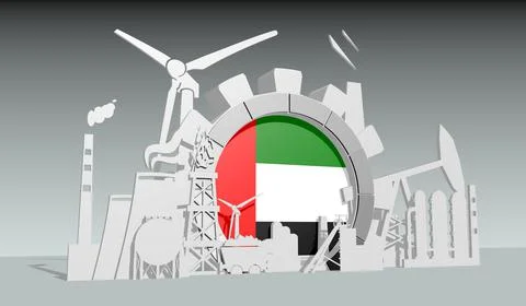 Energy and Power Stock Illustration
