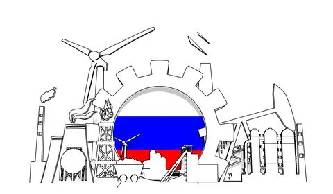 Energy and Power Stock Illustration