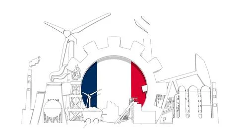 Energy and Power Stock Illustration