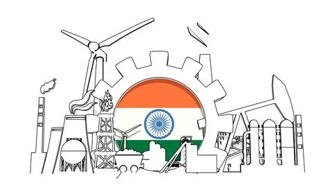 Energy and Power Stock Illustration