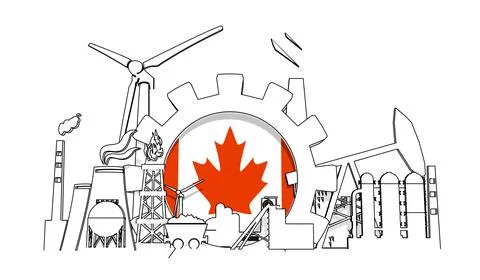 Energy and Power Stock Illustration