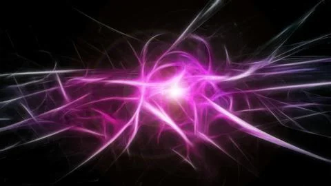 Energy background with bright flash Stock Illustration