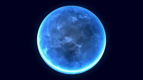 Energy ball animation Stock Footage 298784128