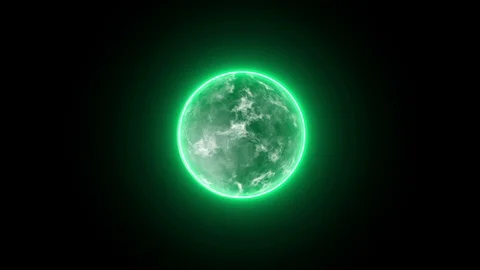 Energy ball Stock Footage 88325571