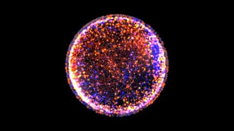 Energy ball Stock Illustration