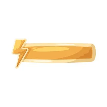 Energy Bar illustration Stock Illustration