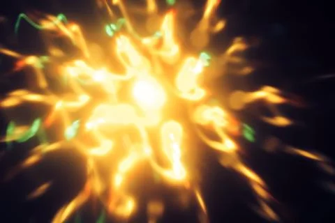 Energy blast abstract Stock Photos