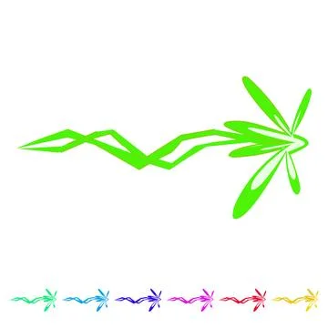 Energy blaster shooting effect on white background graphic Stock Illustration
