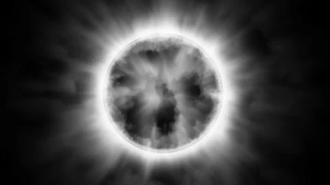 Energy core that emits light radiation Stock Footage 310008788