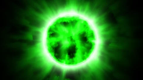 Energy core that emits light radiation Stock Footage 310008799