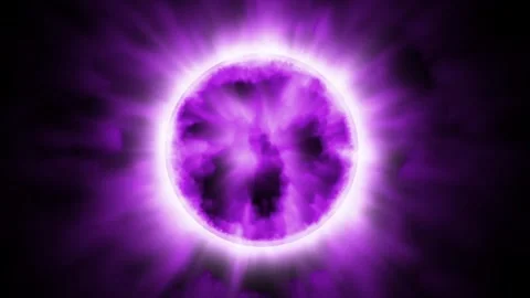 Energy core that emits light radiation Stock Footage 310008811