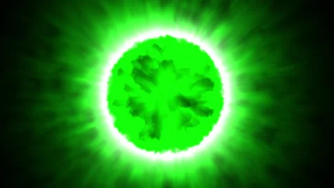 Energy core that emits light radiation Stock Footage 310008855