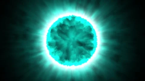 Energy core that emits light radiation Stock Footage 310008864