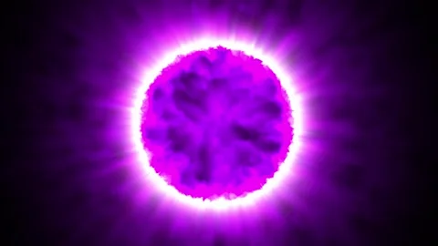 Energy core that emits light radiation Stock Footage 310008869