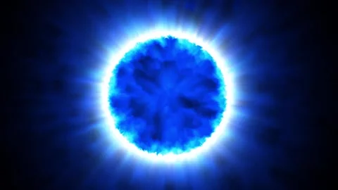 Energy core that emits light radiation Stock Footage 310008873