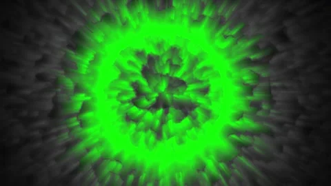 Energy core that emits light radiation Stock Footage 310046520