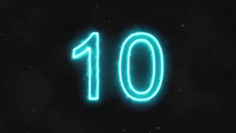 Energy countdown 스톡 동영상 85248533