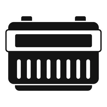 Energy counter icon simple vector. Smart consumption Stock Illustration