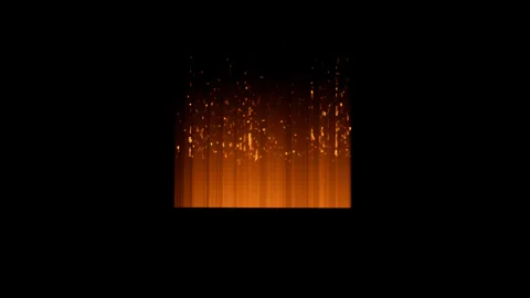 Energy crack effect on black background Stock Footage 318869231