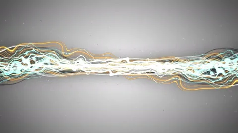 Energy curvy waves seamless loop animation 4k (4096x2304) Stock Footage 50545096