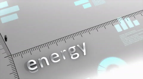 Energy decreasing chart, statistic and data 動画素材 61403934