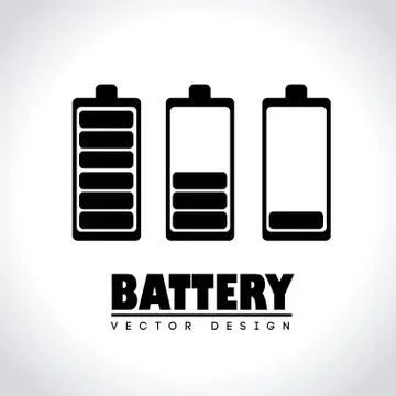 Energy design over gray background vector illustration イラスト素材