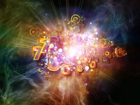 Energy of Digital Technology イラスト素材