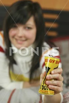 Energy drink Energy drink. model release Copyright: xLEMOINEx/xBSIPx ...