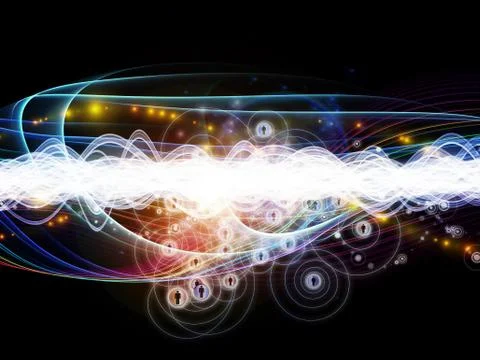 Energy of Dynamic Network イラスト素材