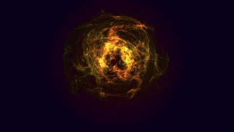 Energy Effect Stock Footage 74689613