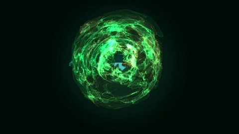 Energy Effect Stock Footage 74689641