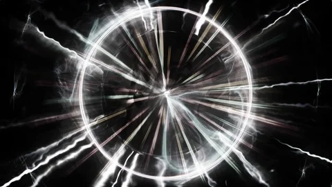 Energy effect of a powerful eye within a fantasy 스톡 동영상 91667086