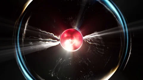 Energy effect of a powerful eye within a fantasy 스톡 동영상 91714676