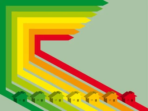 Energy efficiency concept Stock Illustration