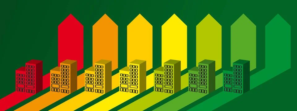 Energy efficiency concept Stock Illustration