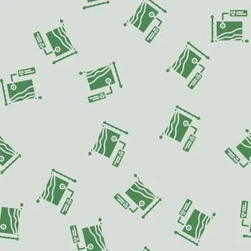 Energy efficiency nuclear glyph vector seamless pattern 스톡 일러스트