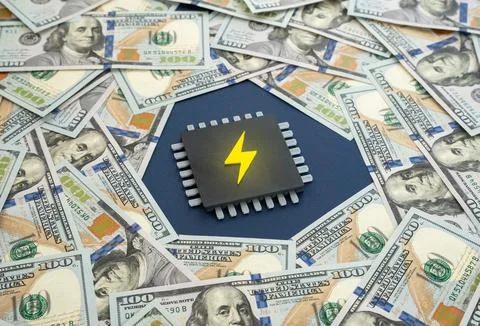 Energy-efficient semiconductor technologies. The chip and processor industr.. 写真素材