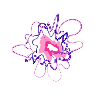 Energy electric orb cartoon vector illustration Stock Illustration