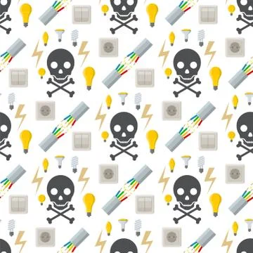 Energy electricity power battery vector illustration industrial electrician イラスト素材