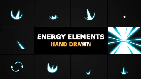 Energy Elements Stock After Effects