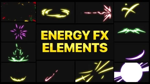Energy Elements | After Effects Stock After Effects
