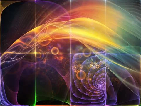 Energy of Emptiness 스톡 일러스트