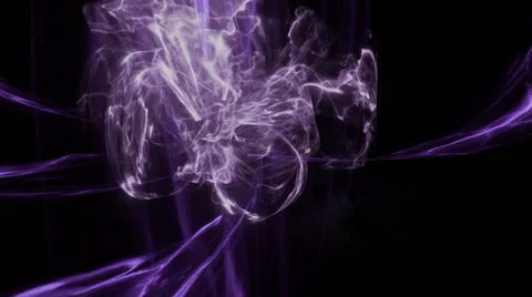 Energy Field Particles Flow Video stock 62054398