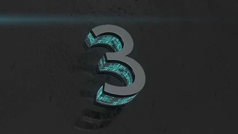 The energy figure is three. cinematic background. Stock Footage 83716499