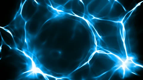 Energy flows, Ice pattern abstract motion background (seamless loop) Video stock 48923882