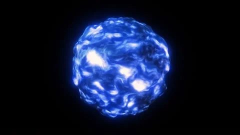Energy fluid sphere Stock Footage 102082067
